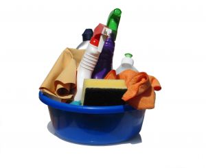 house cleaning supplies