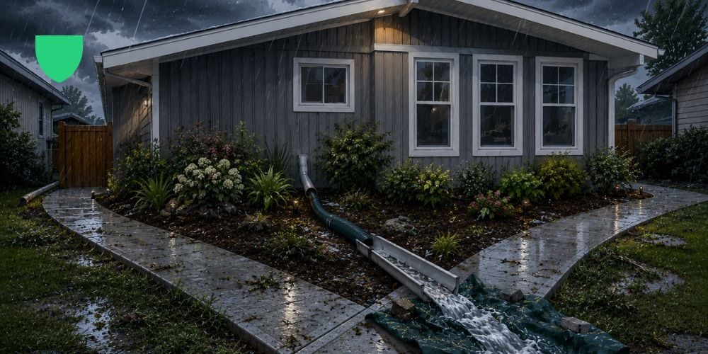 DIY solutions for water drainage