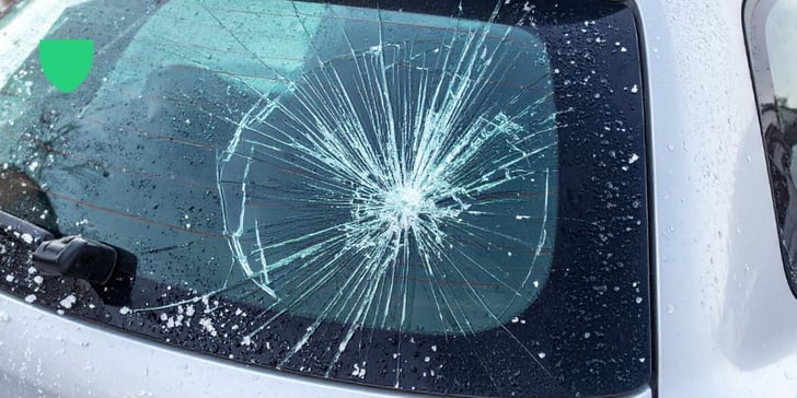 Glass Hail Damage