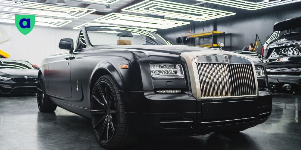 Rolls Royce for luxury insurance