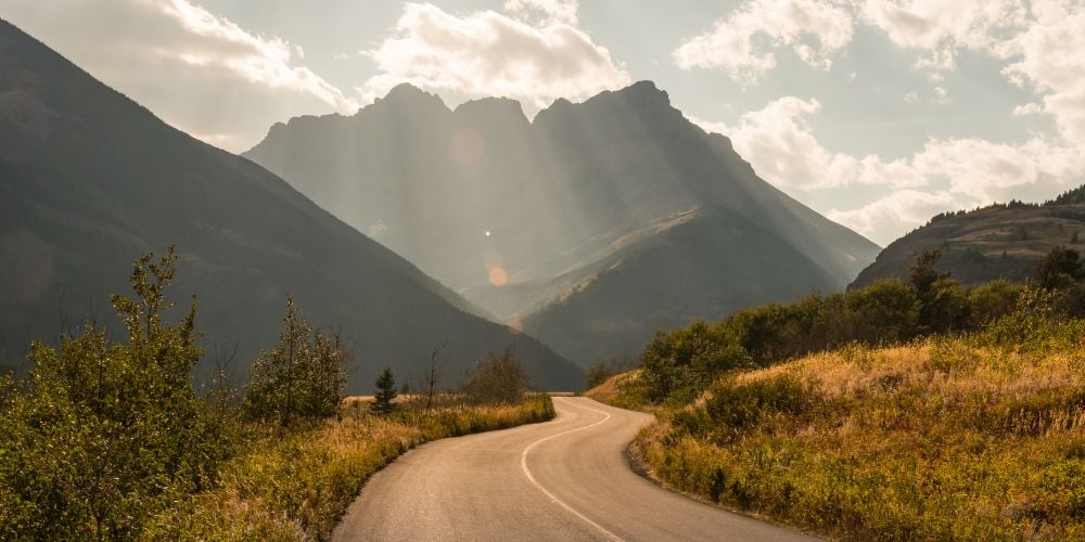 Waterton National Park Road (1)