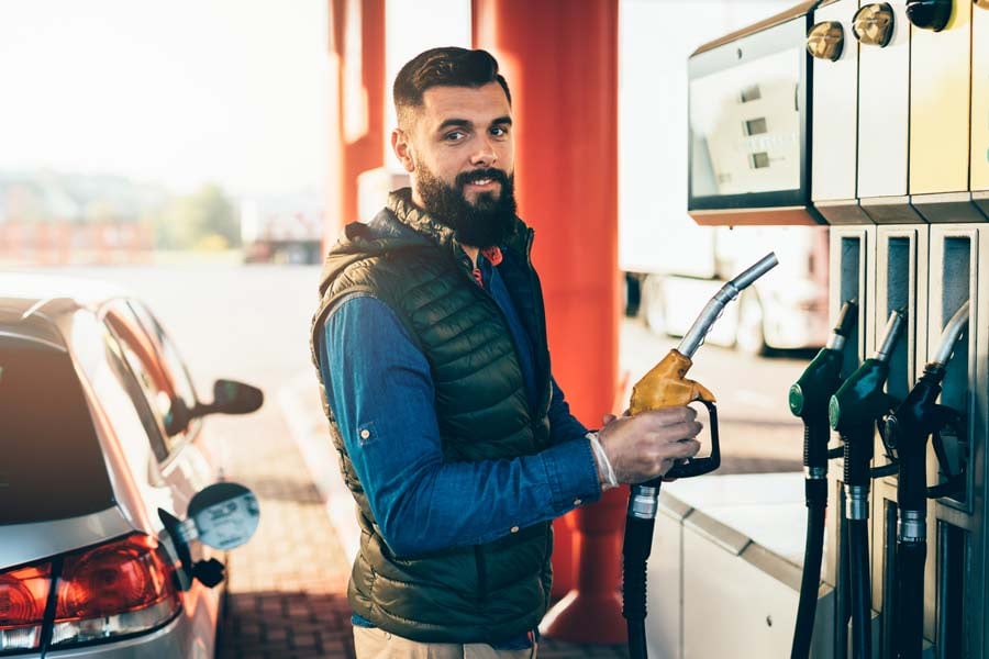 True or False? You should always fill your gas tank full rather