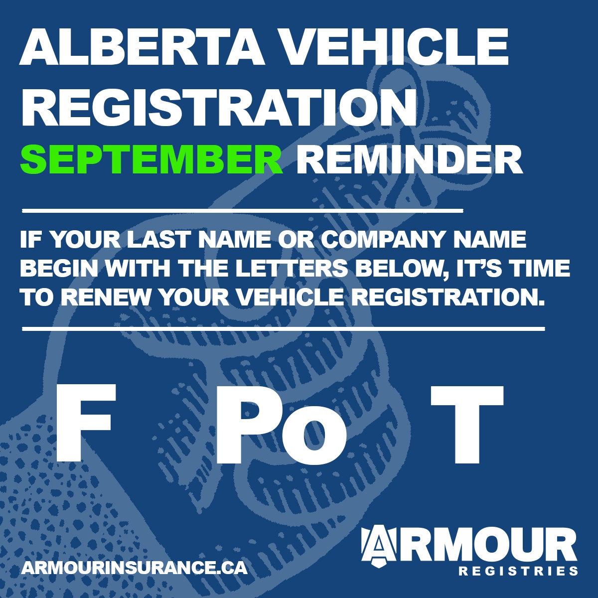 Armour Insurance Blog Alberta registry